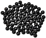 Efco Holz-Perlen schwarz, 8 mm, 80 Stück,
